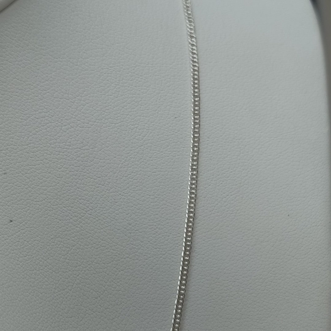 CADENA BARBADA PLATA .925 55 CM 4.42 GR (NUEVO)