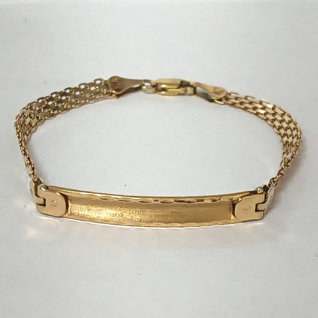 ESCLAVA ORO 10 K 4.9 GRMS (SEMINUEVO)