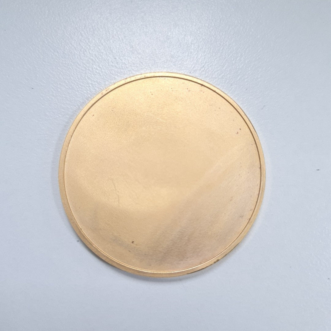 MEDALLA CONMEMORATIVA ORO 21 K 41.9 GRMS (SEMINUEVO)