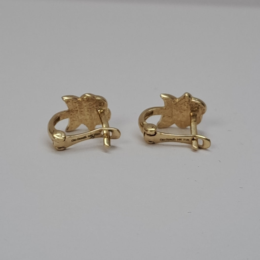 BROQUELES ORO 14K 1.3 (NUEVO)