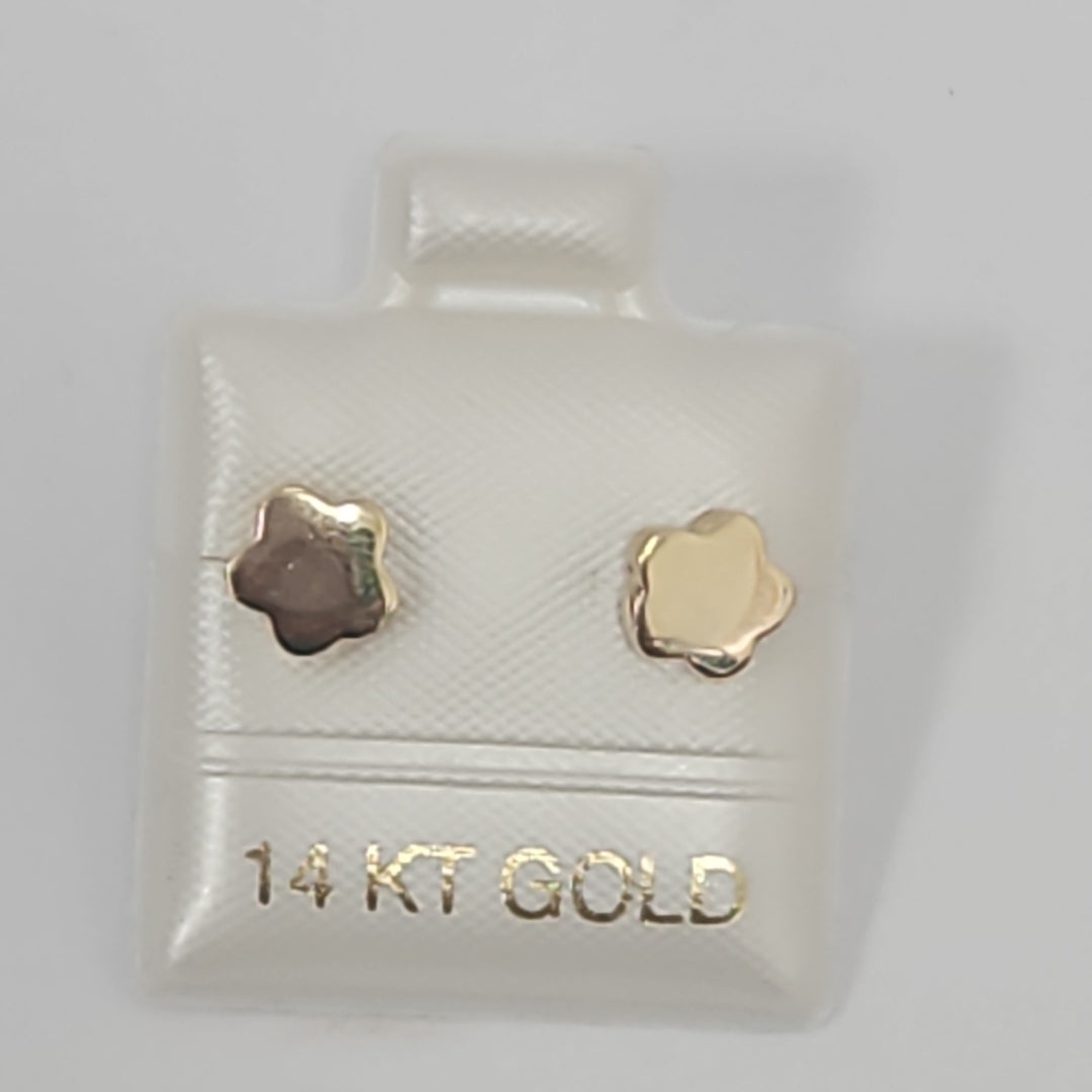 BROQUELES ORO 14K 1.1 (NUEVO)