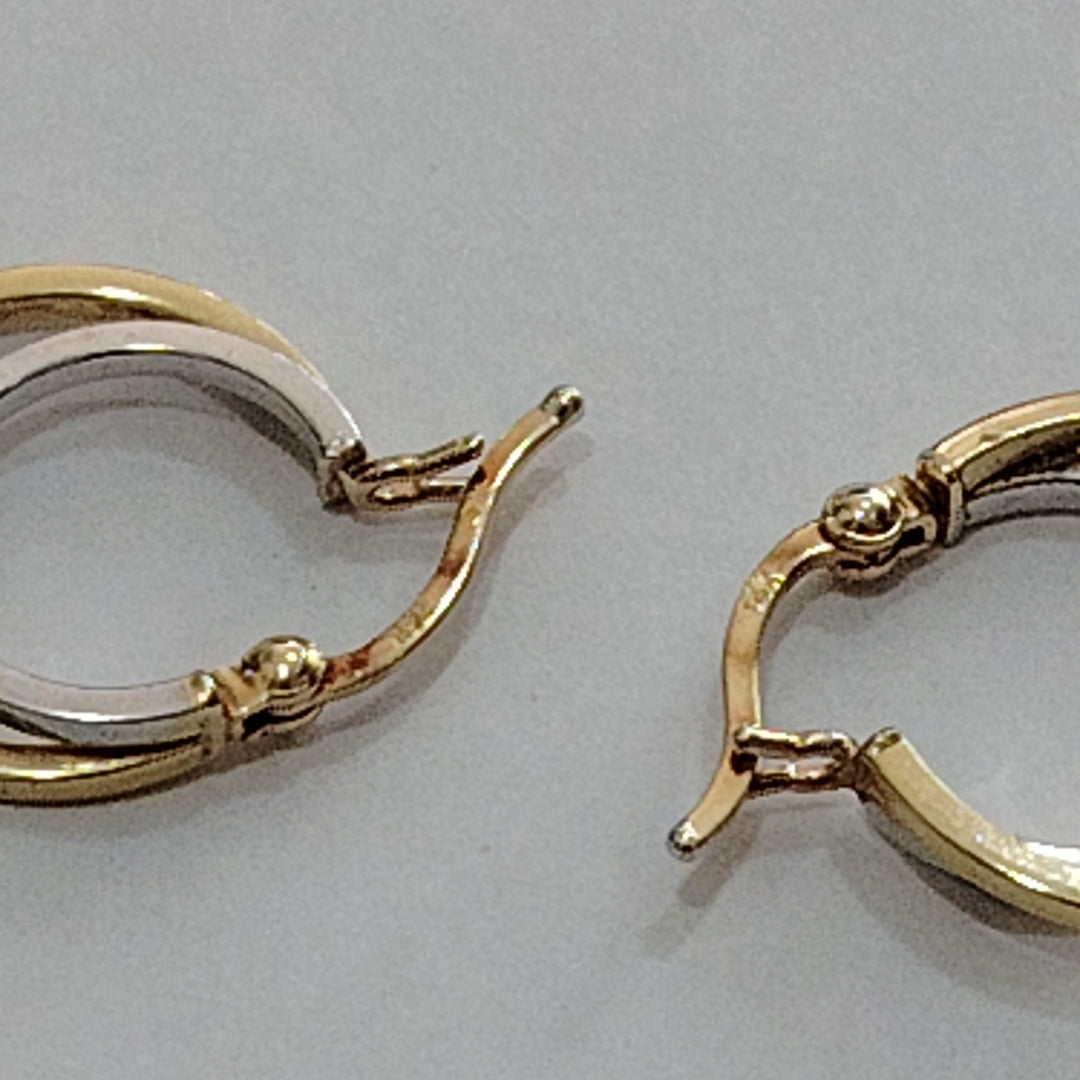 ARRACADAS PAR ORO 14 K 1.3 GRMS (SEMINUEVO)