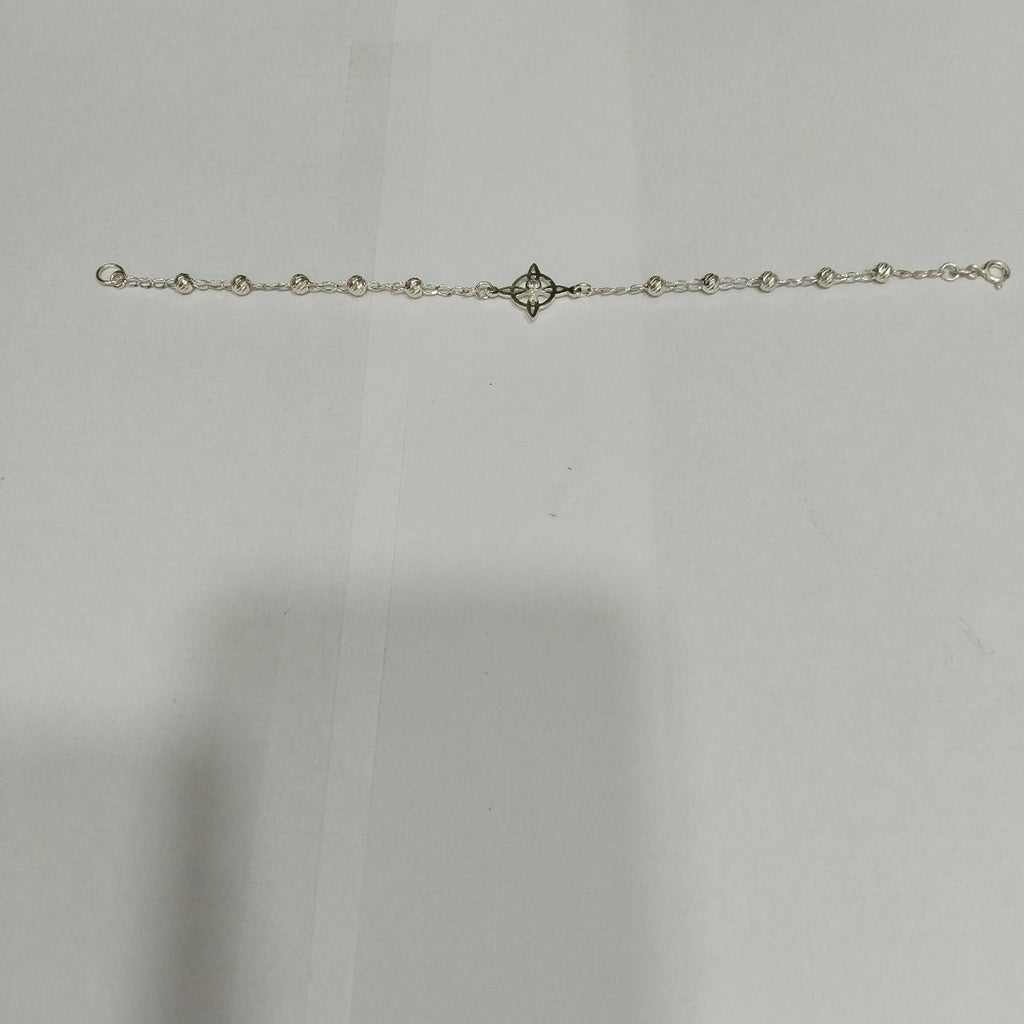 PULSERA TEJIDO ESPECIAL PLATA .925 18 CM 2.8 GR (NUEVO)