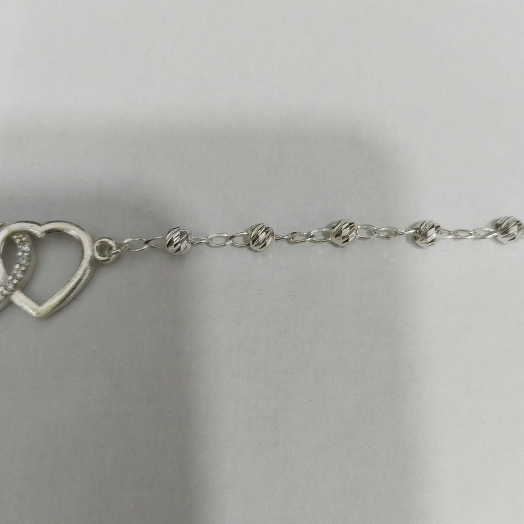 PULSERA TEJIDO TEJIDO ESPECIAL PLATA .925 18 CM 4 GR (NUEVO)