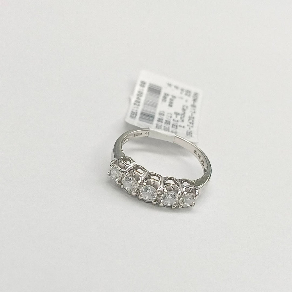 ANILLITO ORO, ORO BLANCO 14 K 2.2 GRMS (SEMINUEVO)