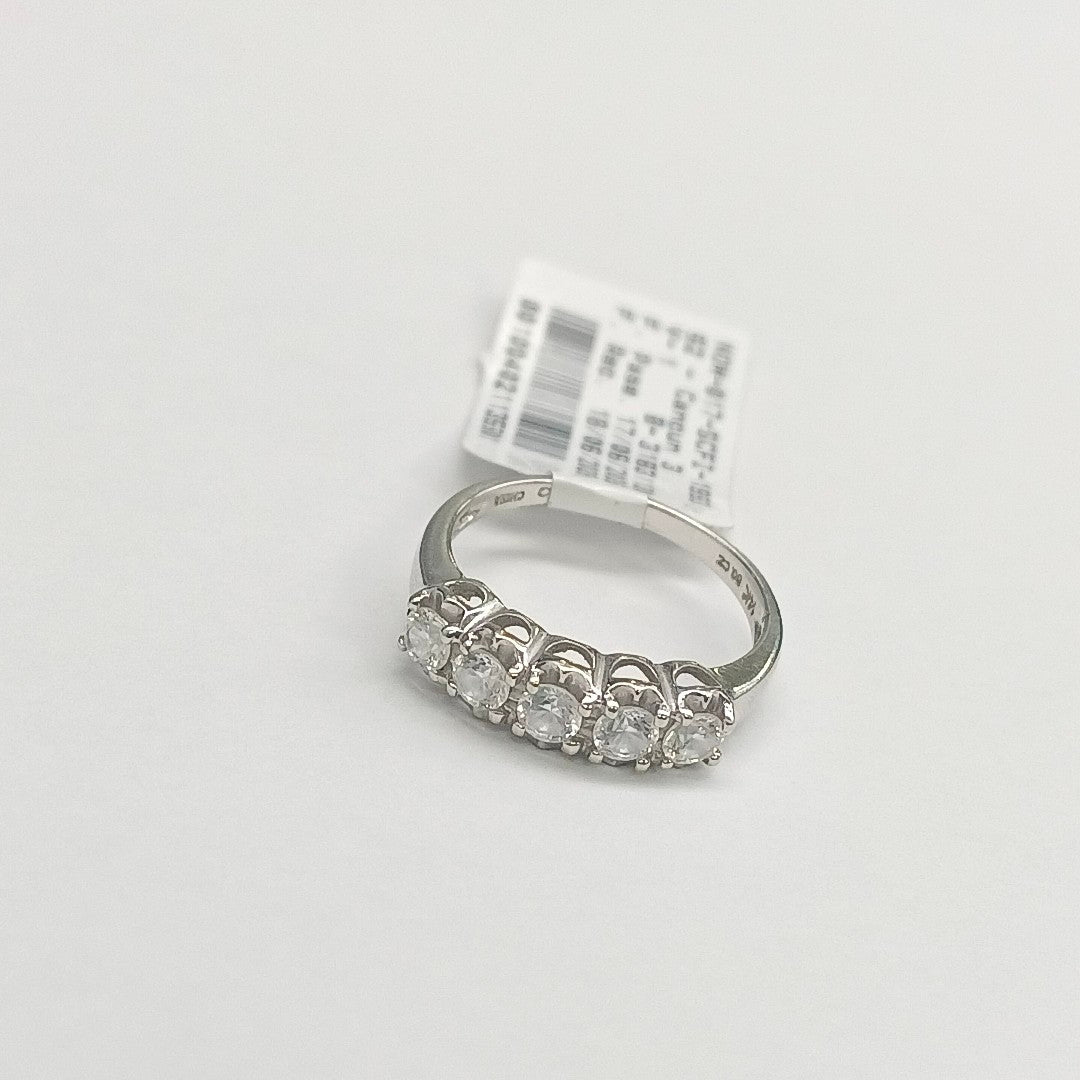 ANILLITO ORO, ORO BLANCO 14 K 2.2 GRMS (SEMINUEVO)