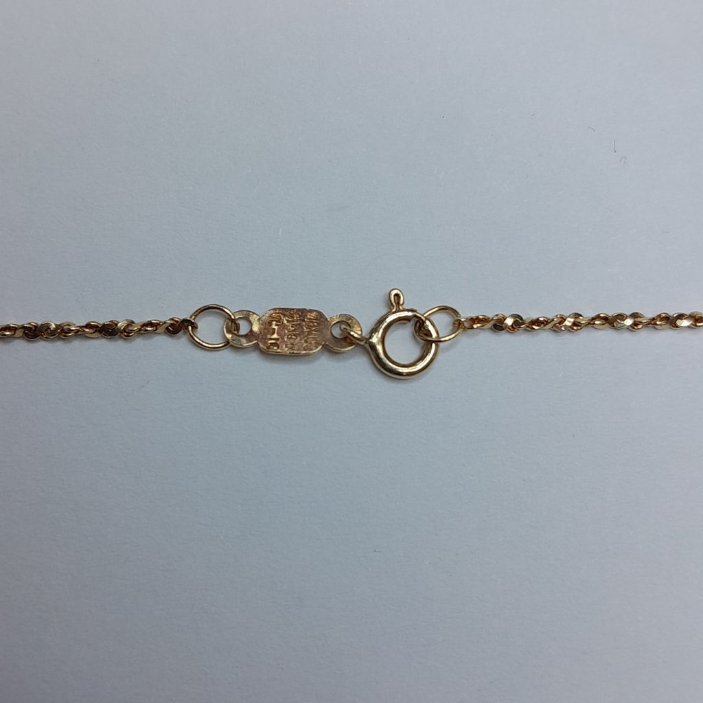 GARGANTILLA ORO 14 K 2,30 GRMS (SEMINUEVO)