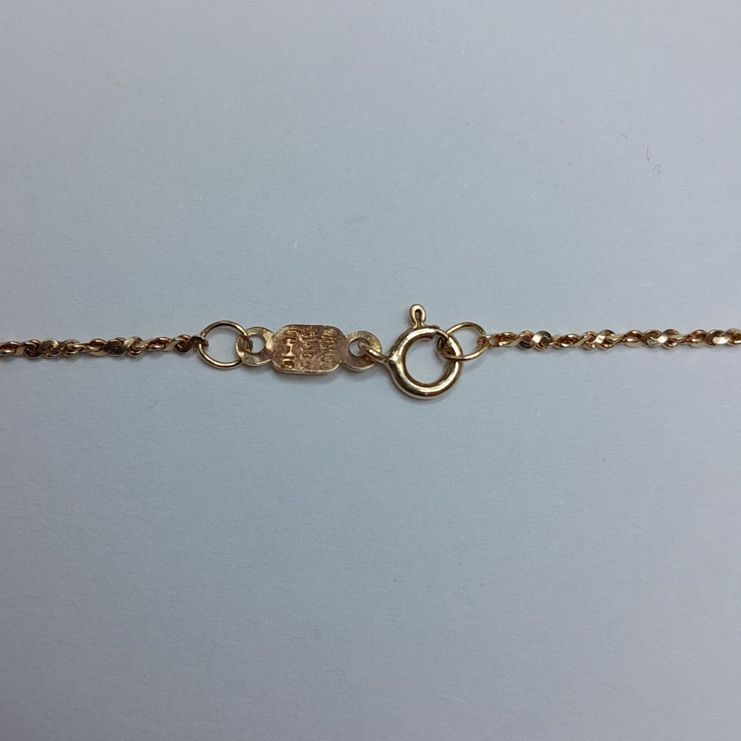 GARGANTILLA ORO 14 K 2,30 GRMS (SEMINUEVO)