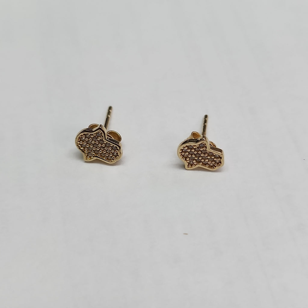 BROQUELES ORO 14K 1.3 (NUEVO)