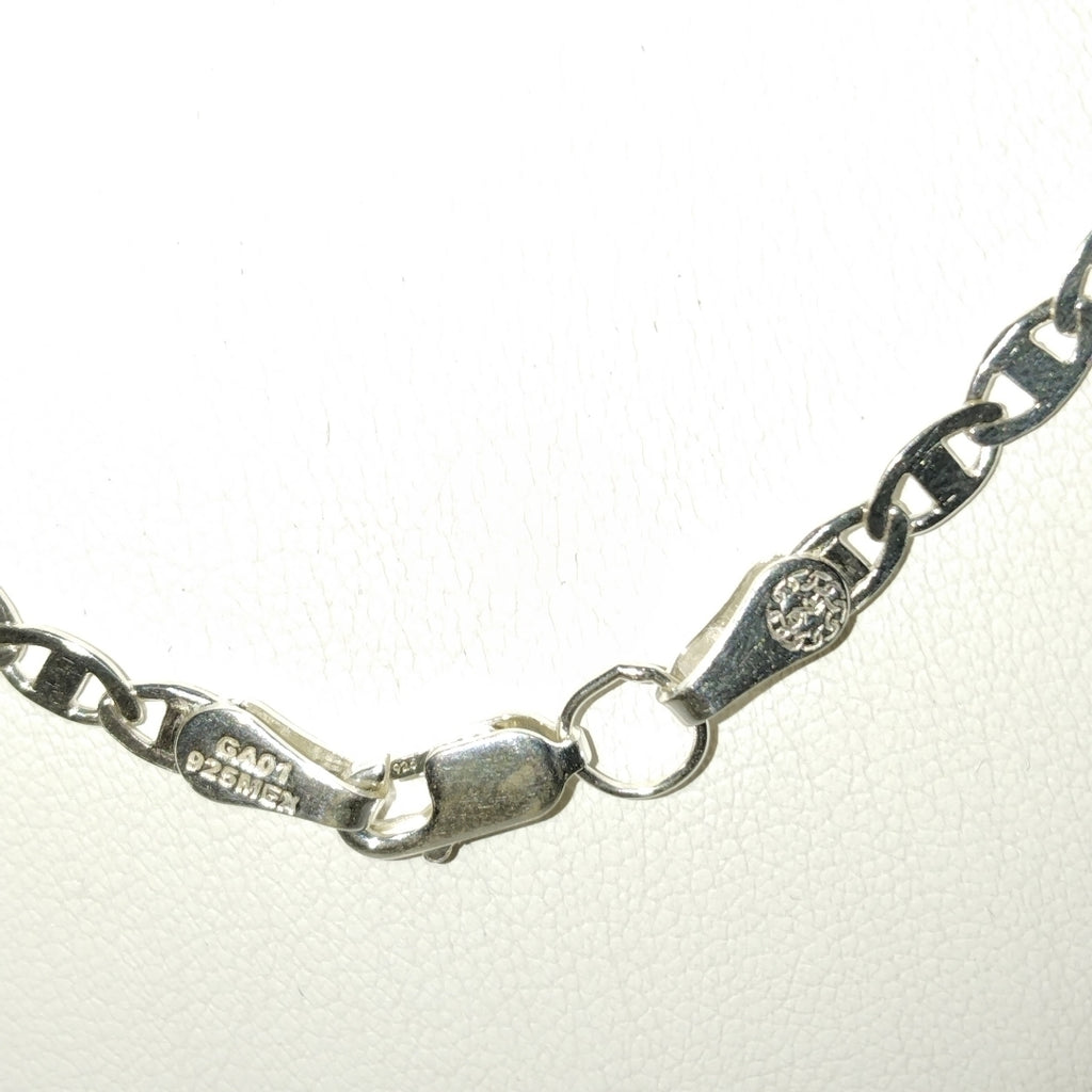 CADENA TEJIDO GUCHI PLATA .925 60 CM 9.1 GR (NUEVO)