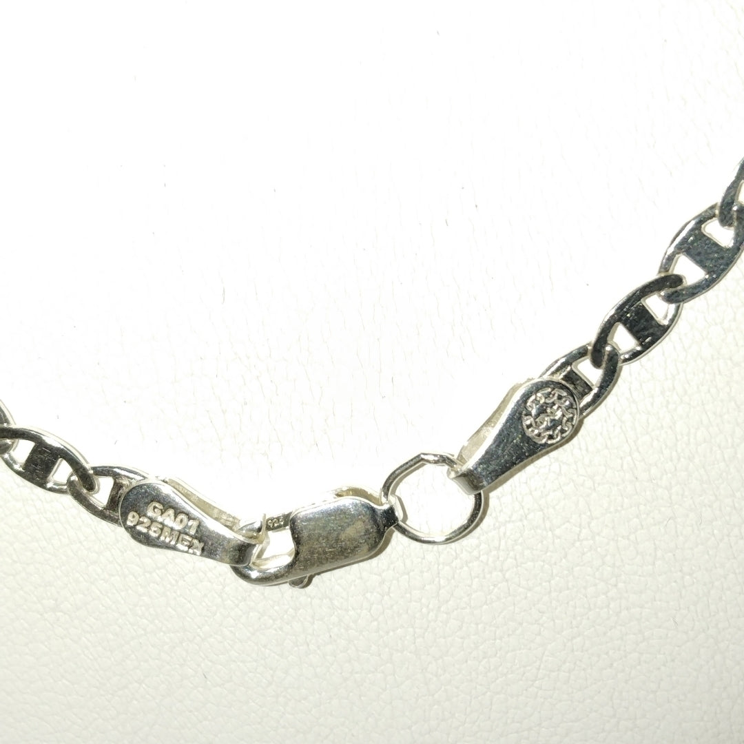 CADENA TEJIDO GUCHI PLATA .925 60 CM 9.1 GR (NUEVO)