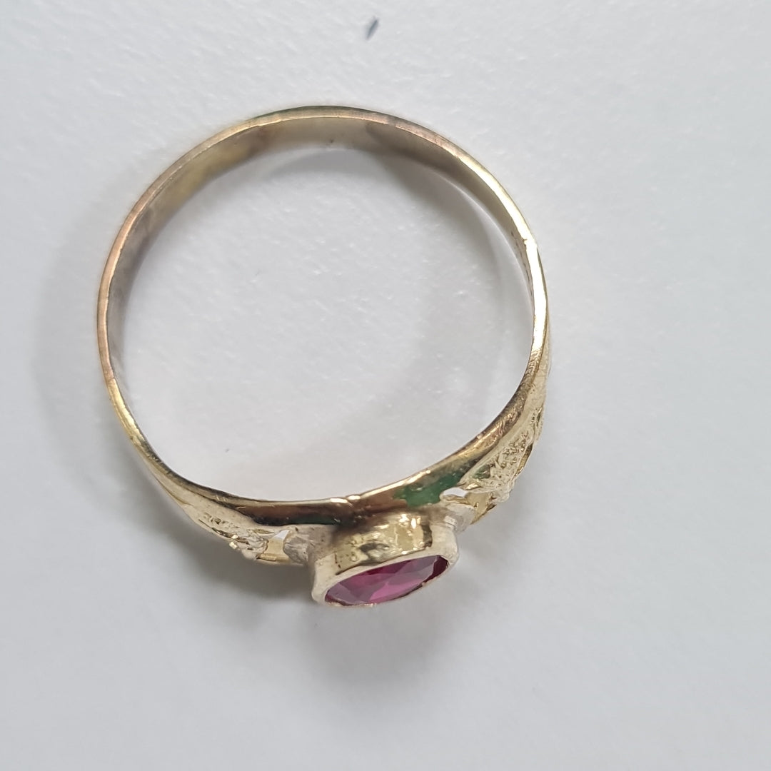 ANILLO ORO 10 K 3.2 GRMS (SEMINUEVO)