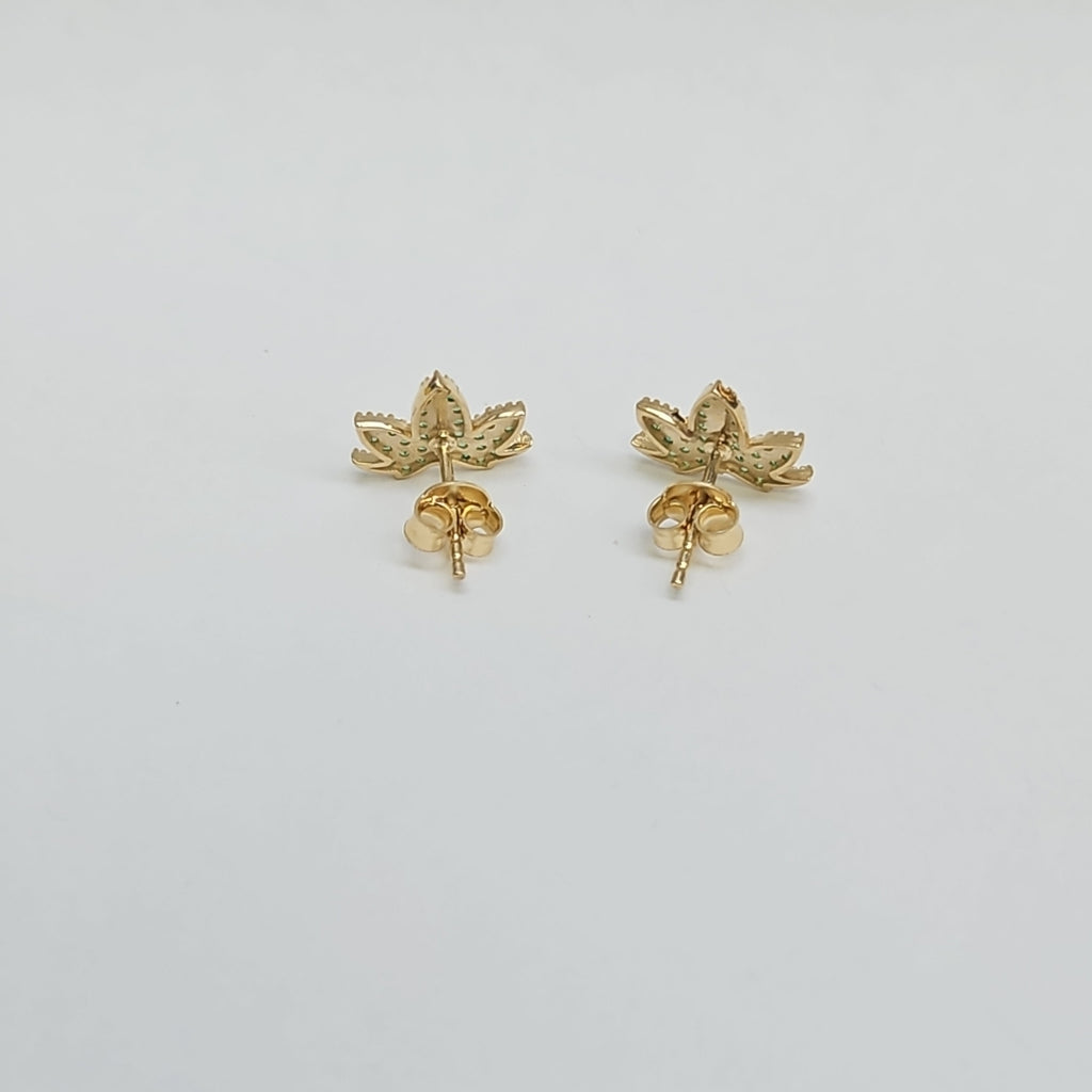 BROQUELES ORO 14K 1.5 (NUEVO)