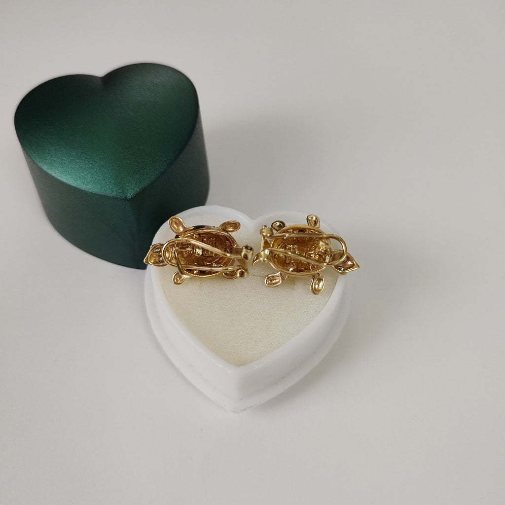 ARETES PAR ORO 10 K 6,70 GRMS (SEMINUEVO)