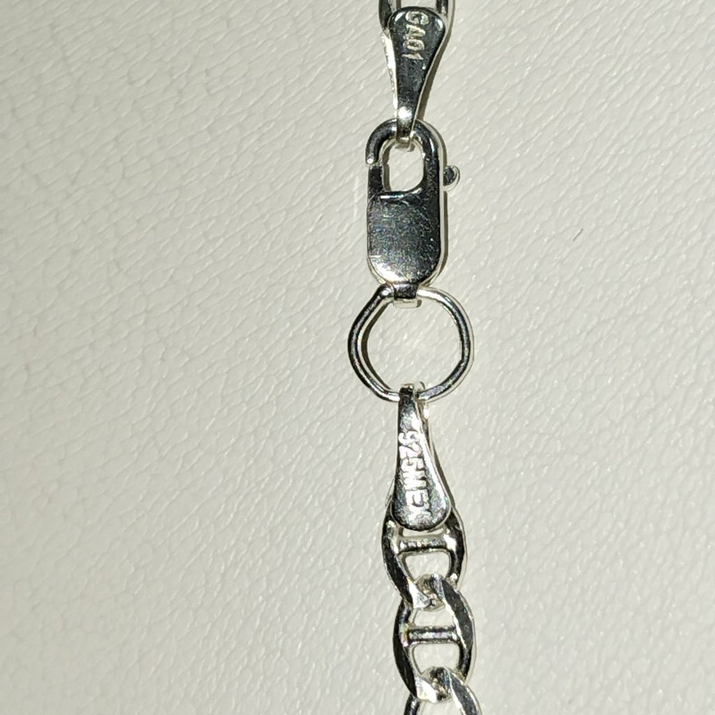 CADENA TEJIDO 3X1 PLATA .925 60 CM 8.2 GR (NUEVO)