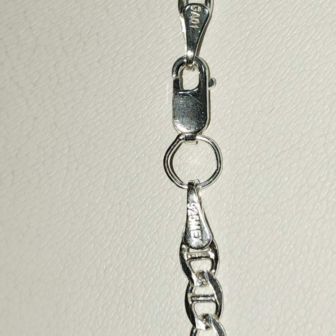 CADENA TEJIDO 3X1 PLATA .925 60 CM 8.2 GR (NUEVO)