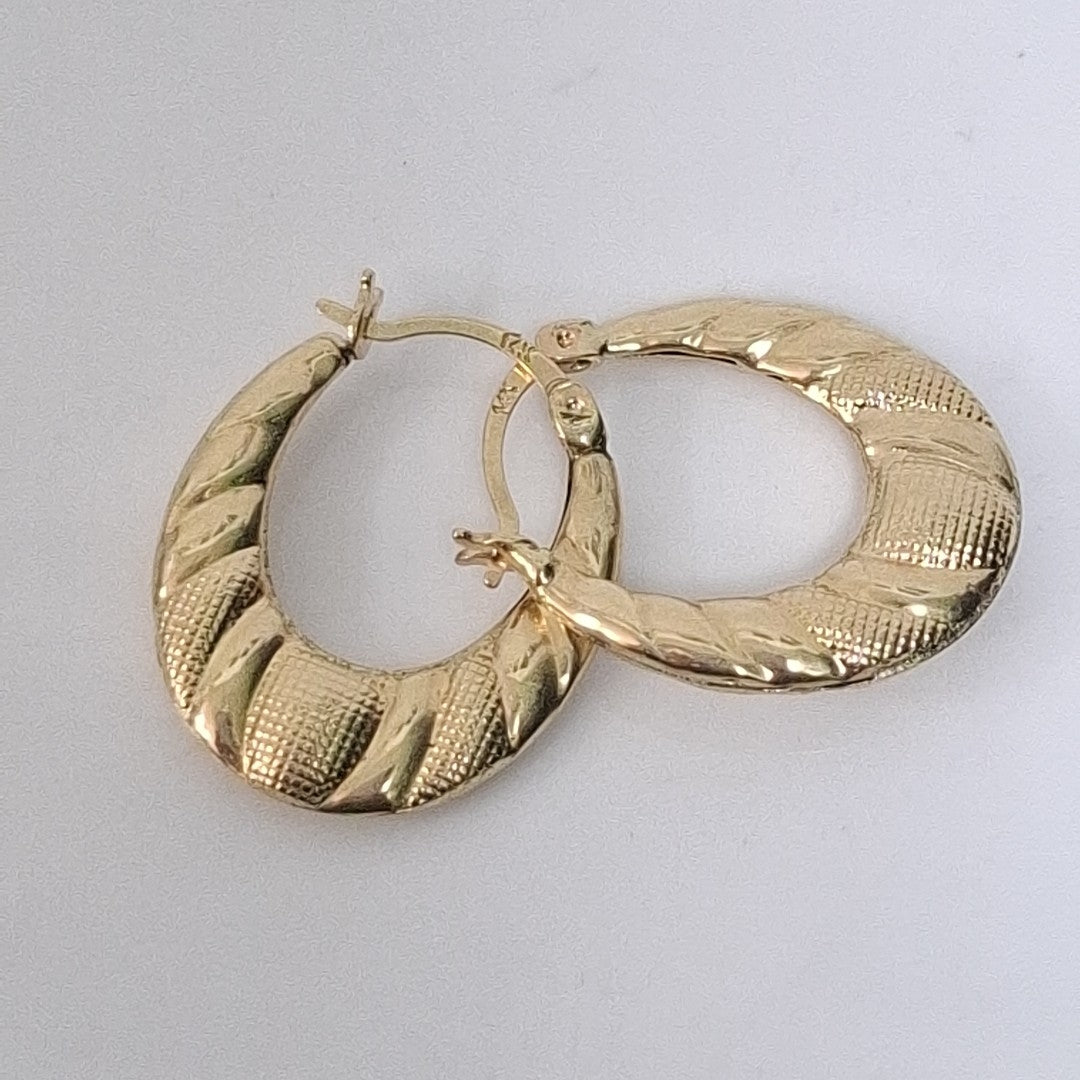 ARRACADAS ORO 14K 1.6 (NUEVO)