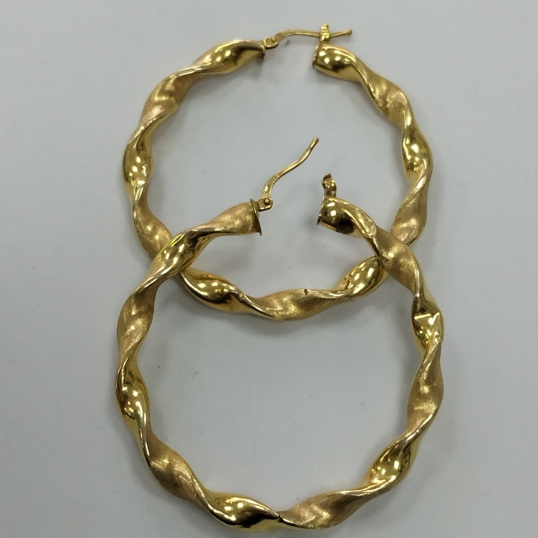 ARRACADAS PAR ORO 14 K 4,40 GRMS (SEMINUEVO)