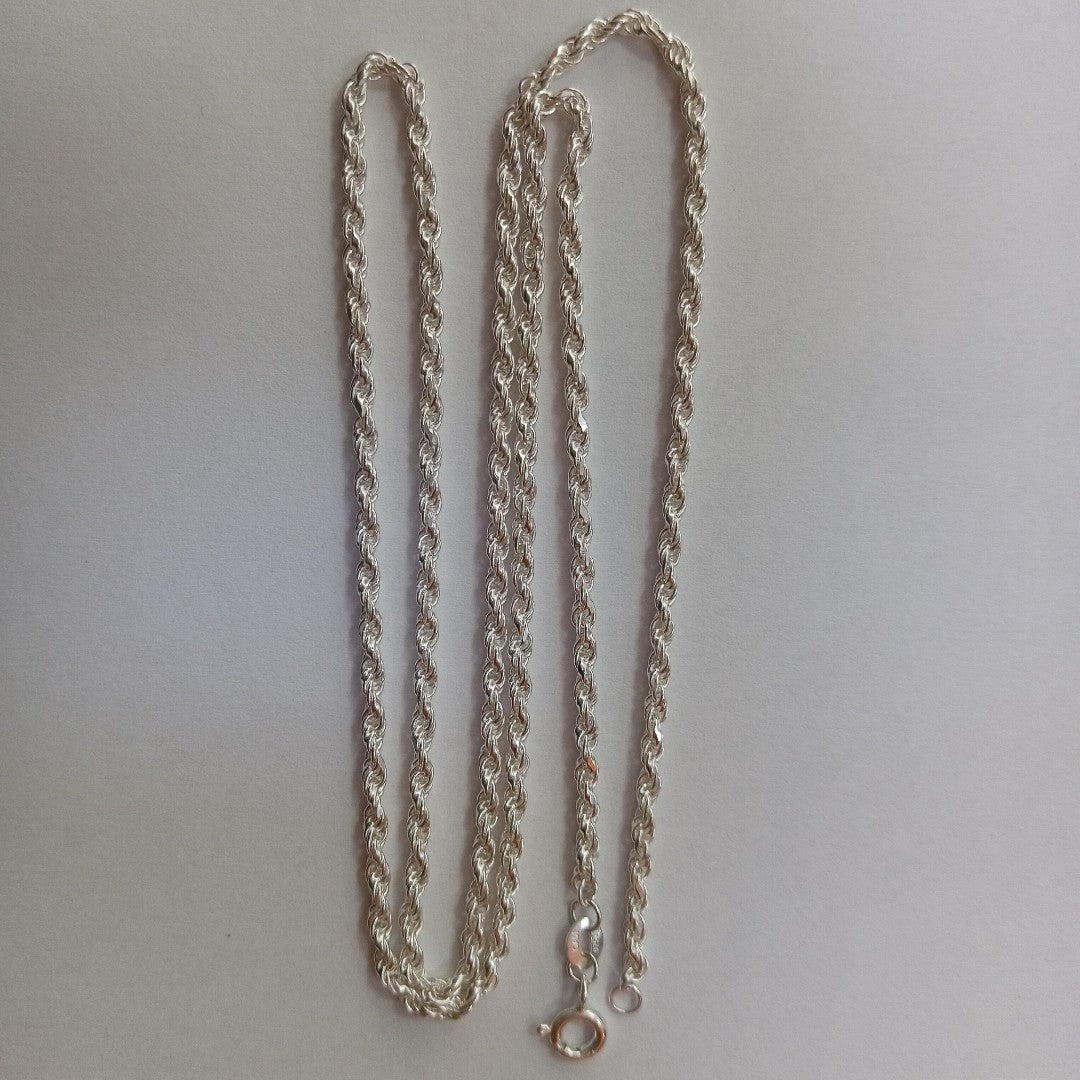 CADENA TORZAL PLATA .925 60 CM 10.42 GR (NUEVO)