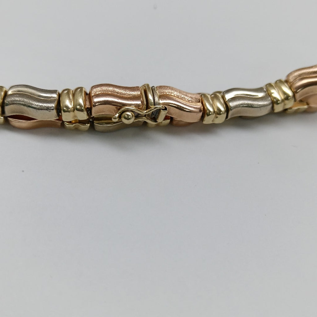PULSERA ORO,RODIADO 14 K 9,00 GRMS (SEMINUEVO)