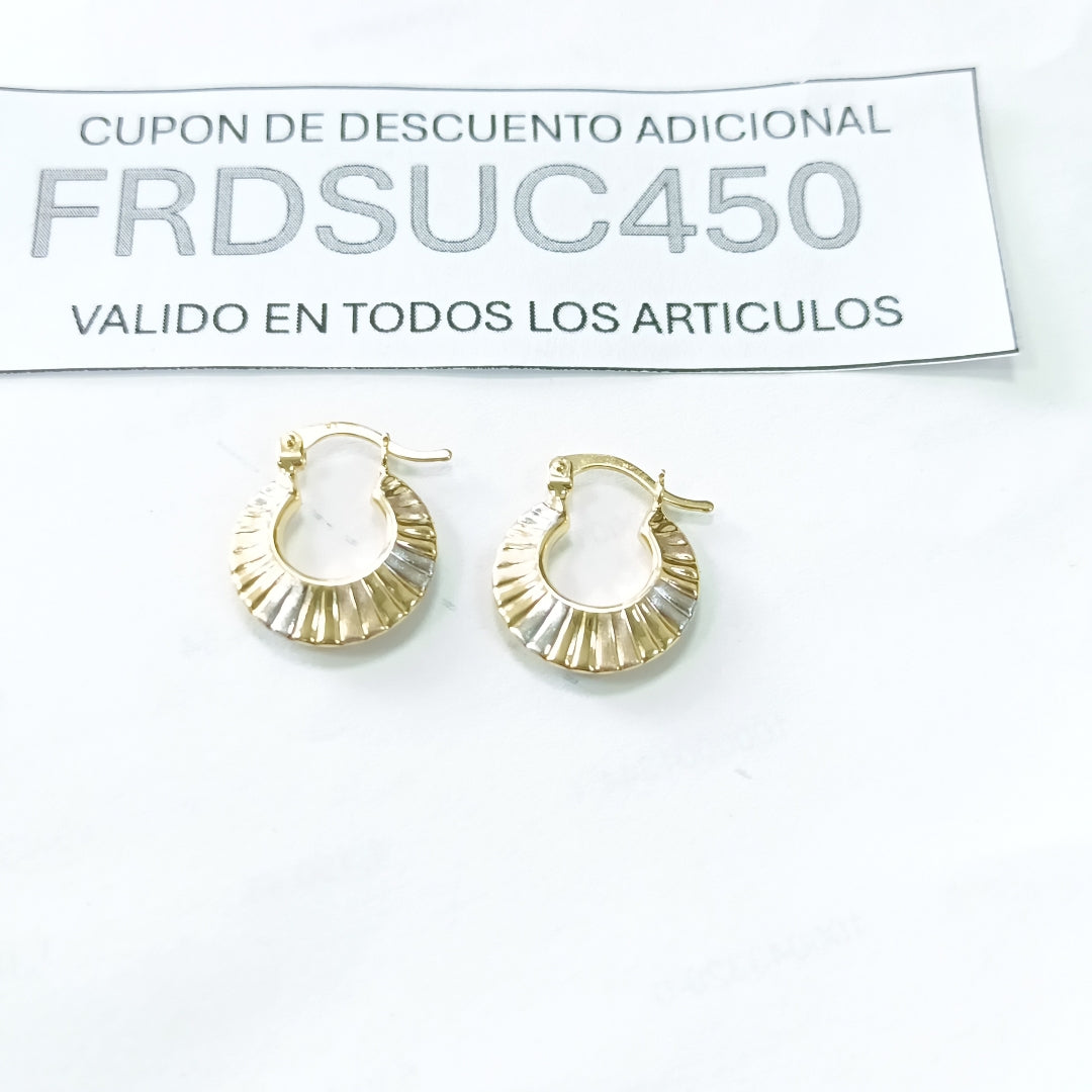 ARRACADAS ORO 14K 1.7 (NUEVO)