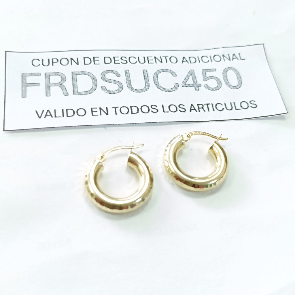 ARRACADAS ORO 14K 2 (NUEVO)