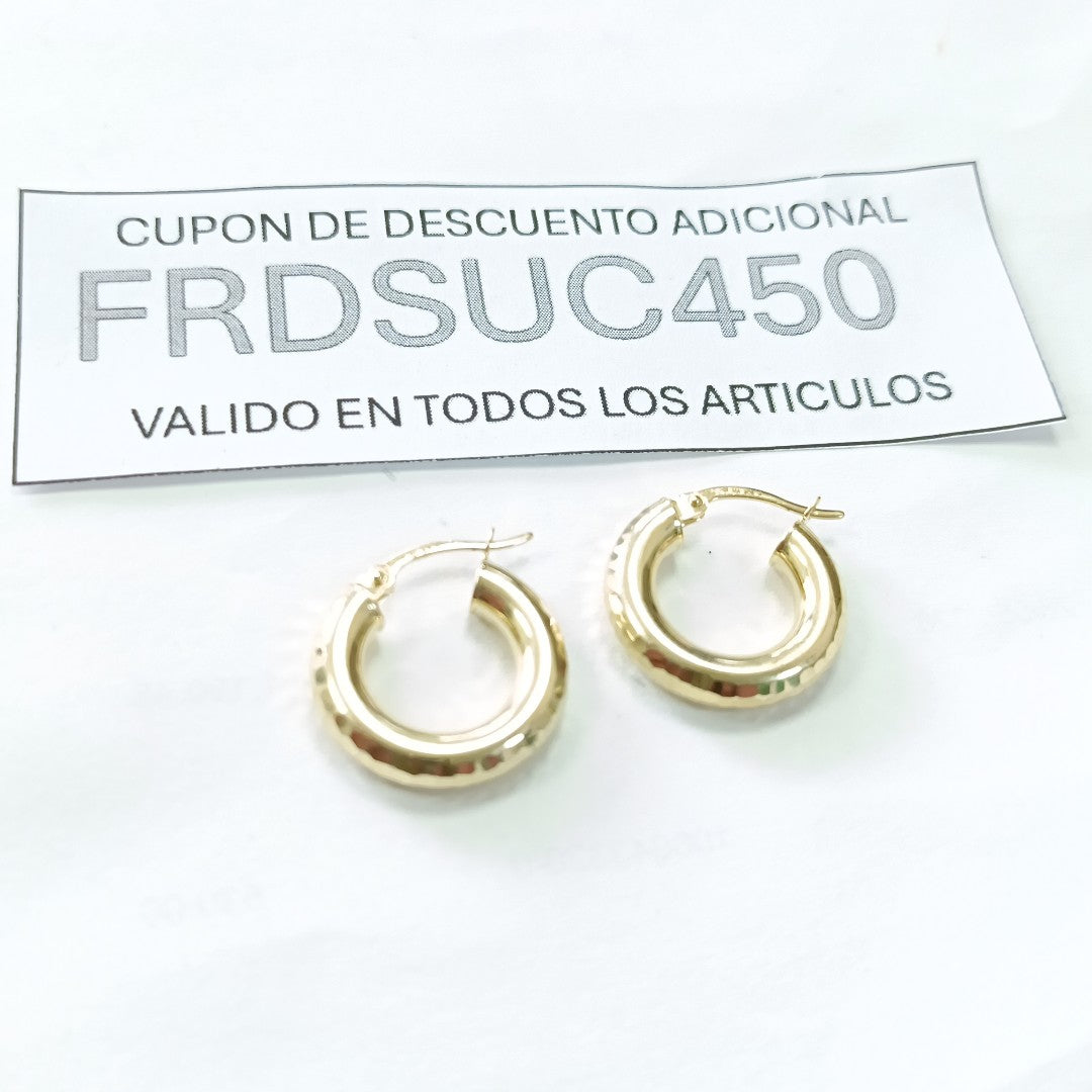 ARRACADAS ORO 14K 2 (NUEVO)