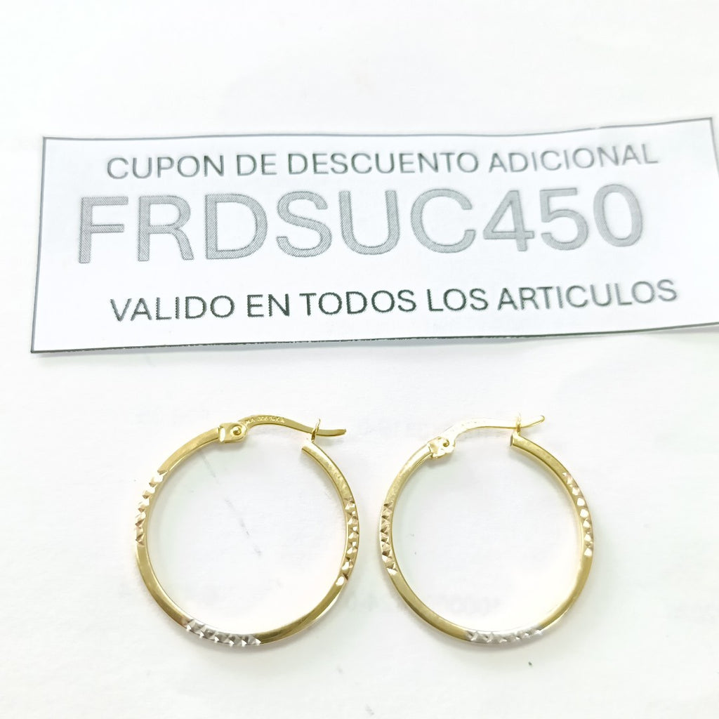 ARRACADAS ORO 14K 1.3 (NUEVO)