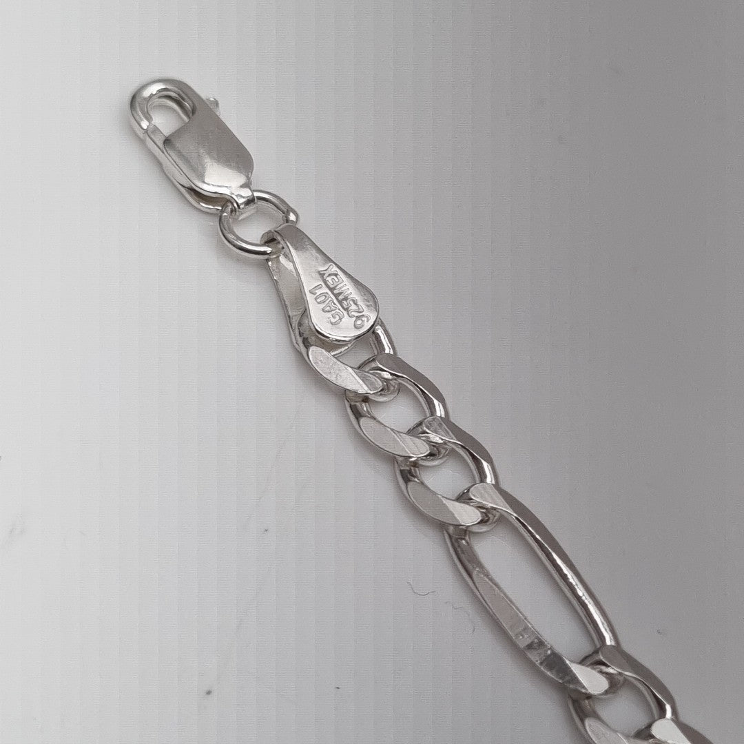 PULSERA 3X1 PLATA .925 18 CM 5.43 GR (NUEVO)