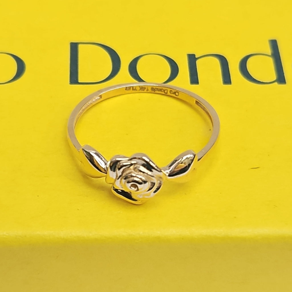 ANILLOS DAMA ORO 14K 1.6 (NUEVO)