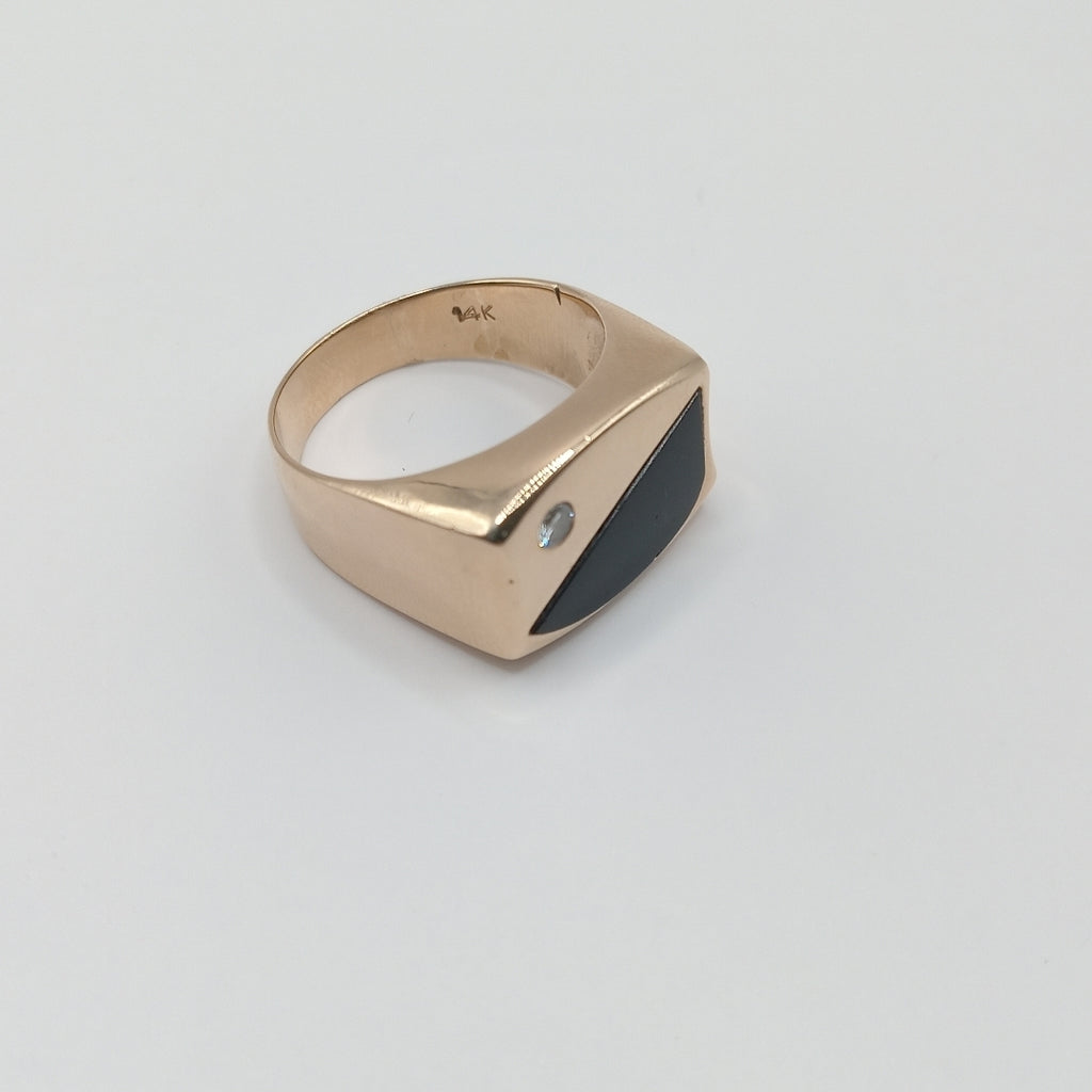 ANILLOS CABALLERO ORO 14K 8.4 (NUEVO)