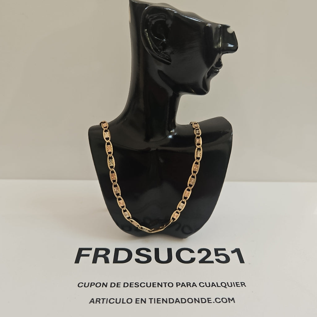 CADENA ORO 10 K 9.9 GRMS (SEMINUEVO)