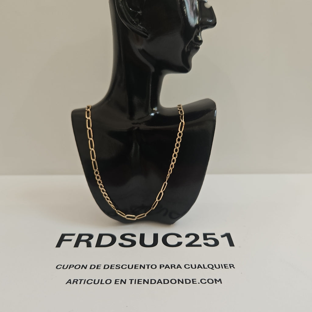CADENA ORO 14 K 4.5 GRMS (SEMINUEVO)