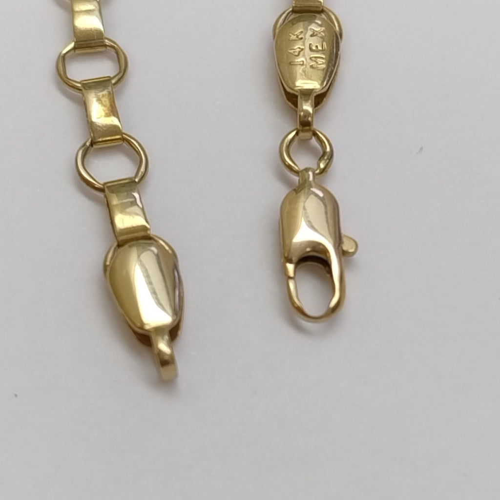 PULSERA ORO 14 K 4.4 GRMS (SEMINUEVO)