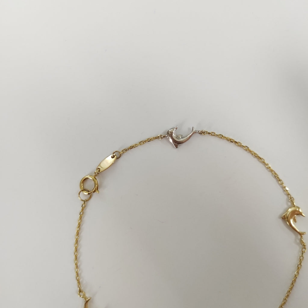 PULSERAS DAMA ORO 14K 1.5 (NUEVO)