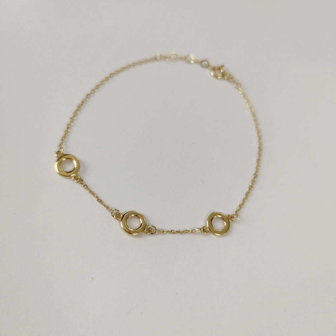 PULSERAS DAMA ORO 14K 1.3 (NUEVO)