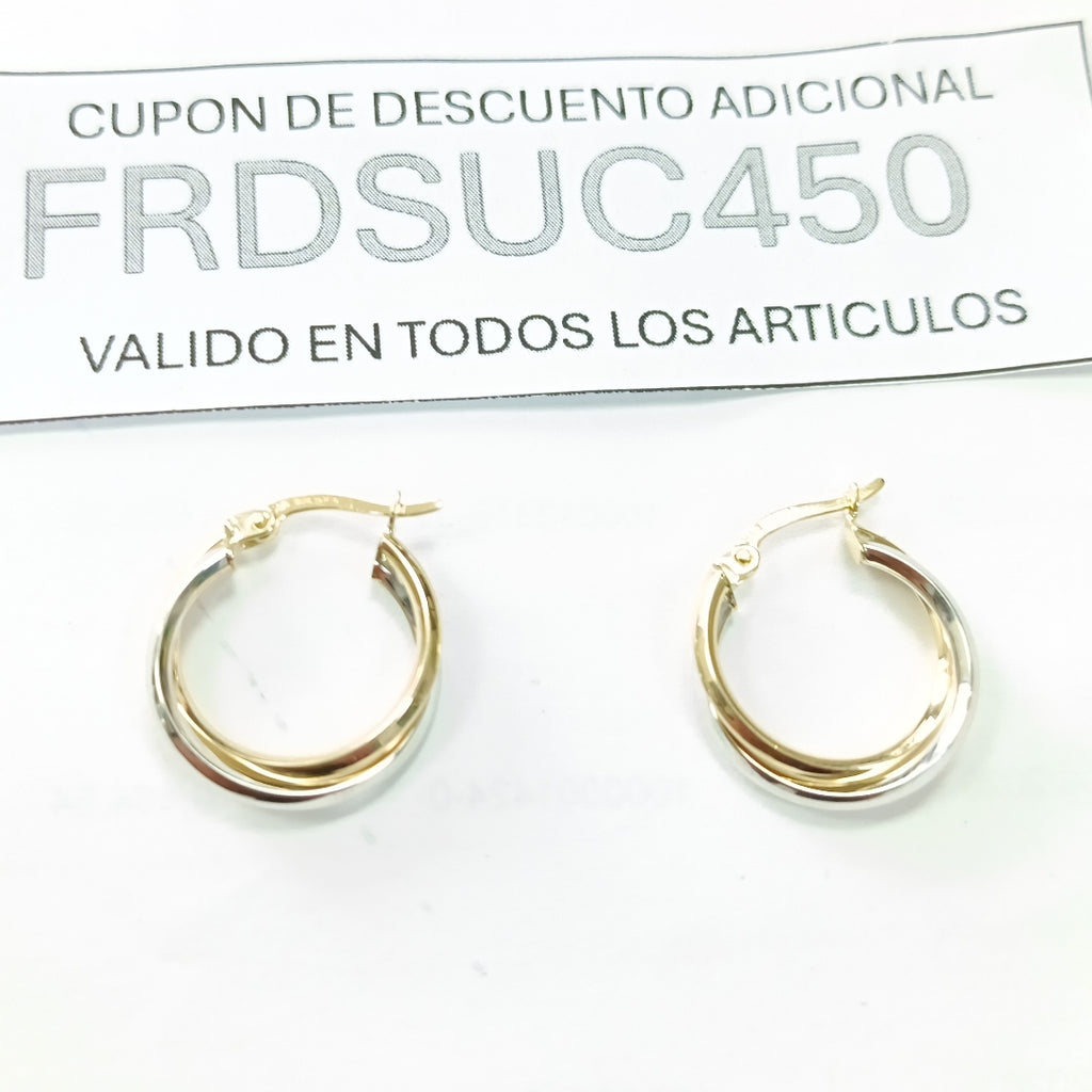 ARRACADAS ORO 14K 1.8 (NUEVO)