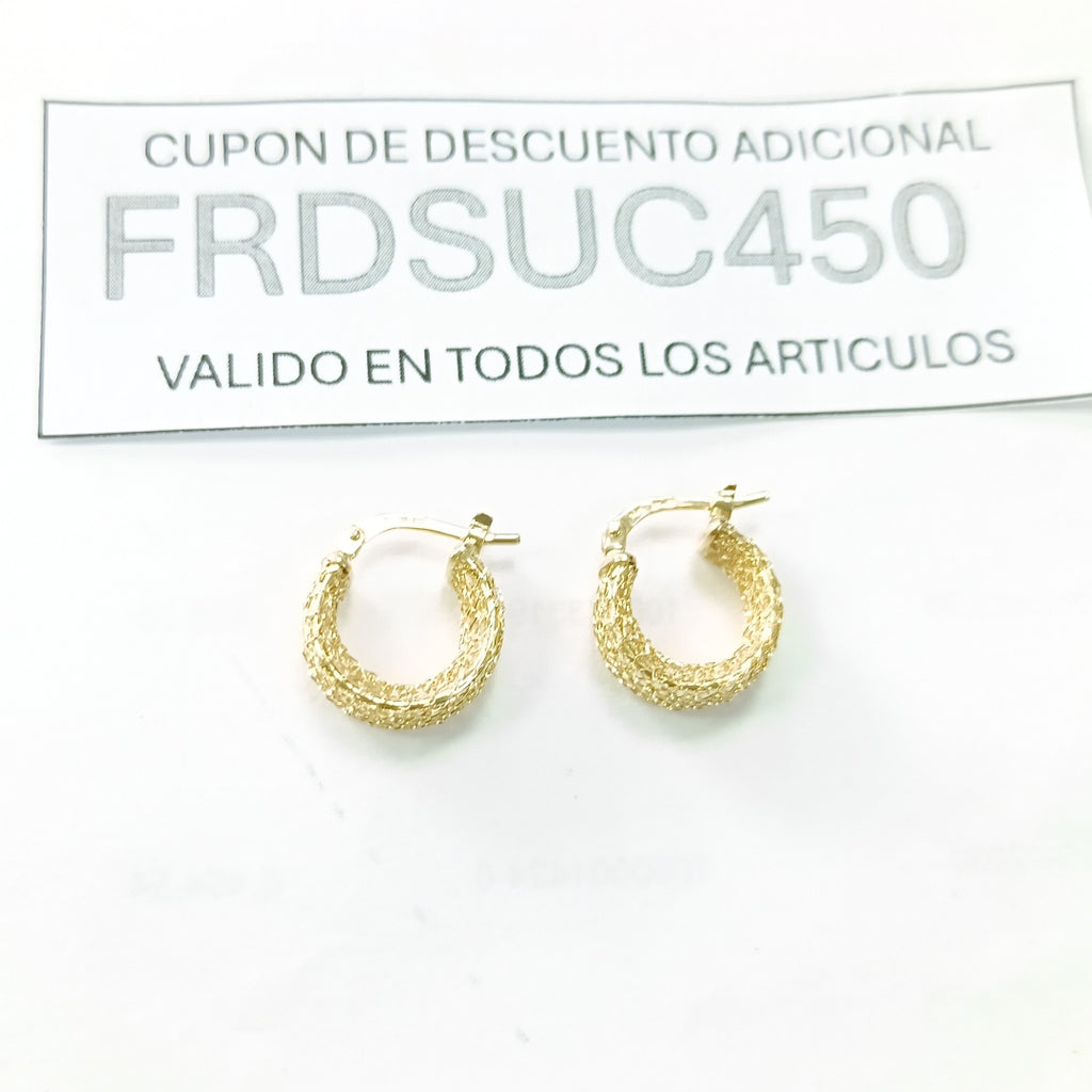 ARRACADAS ORO 14K 2.2 (NUEVO)