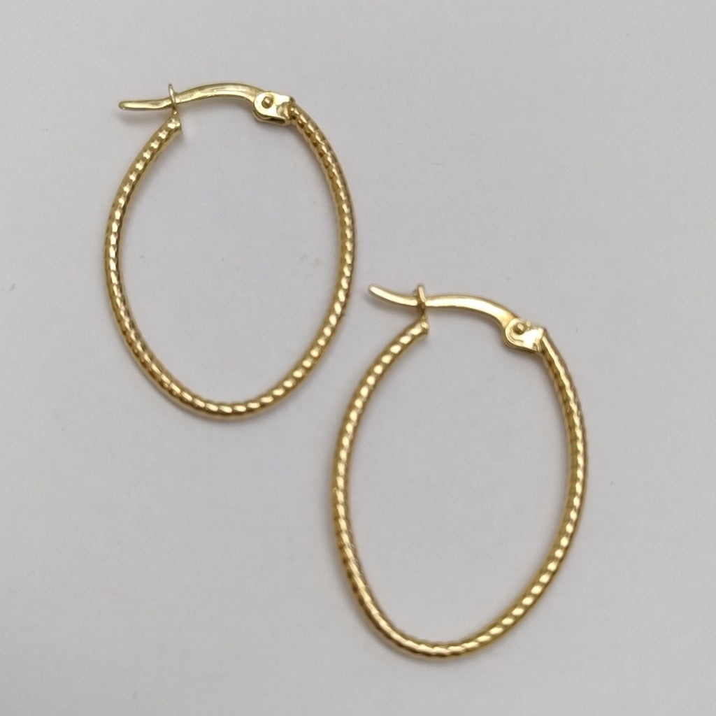 ARRACADAS PAR ORO 14 K 1.3 GRMS (SEMINUEVO)