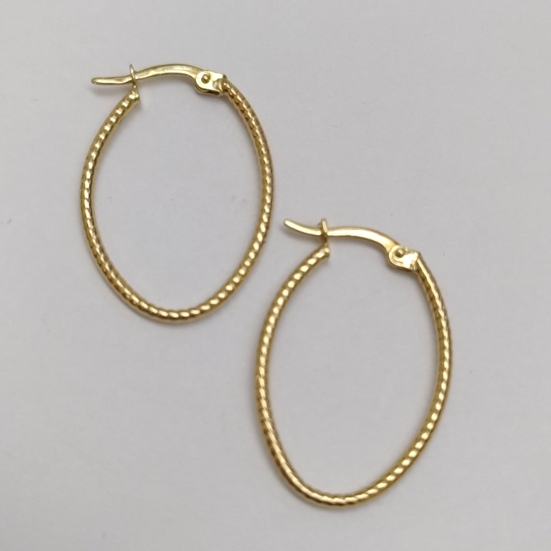 ARRACADAS PAR ORO 14 K 1.3 GRMS (SEMINUEVO)