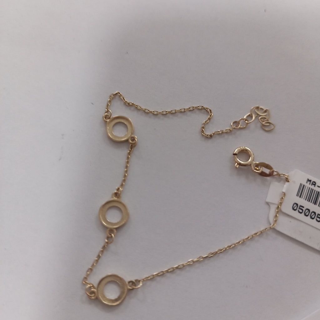 PULSERAS DAMA ORO 14K 1.3 (NUEVO)