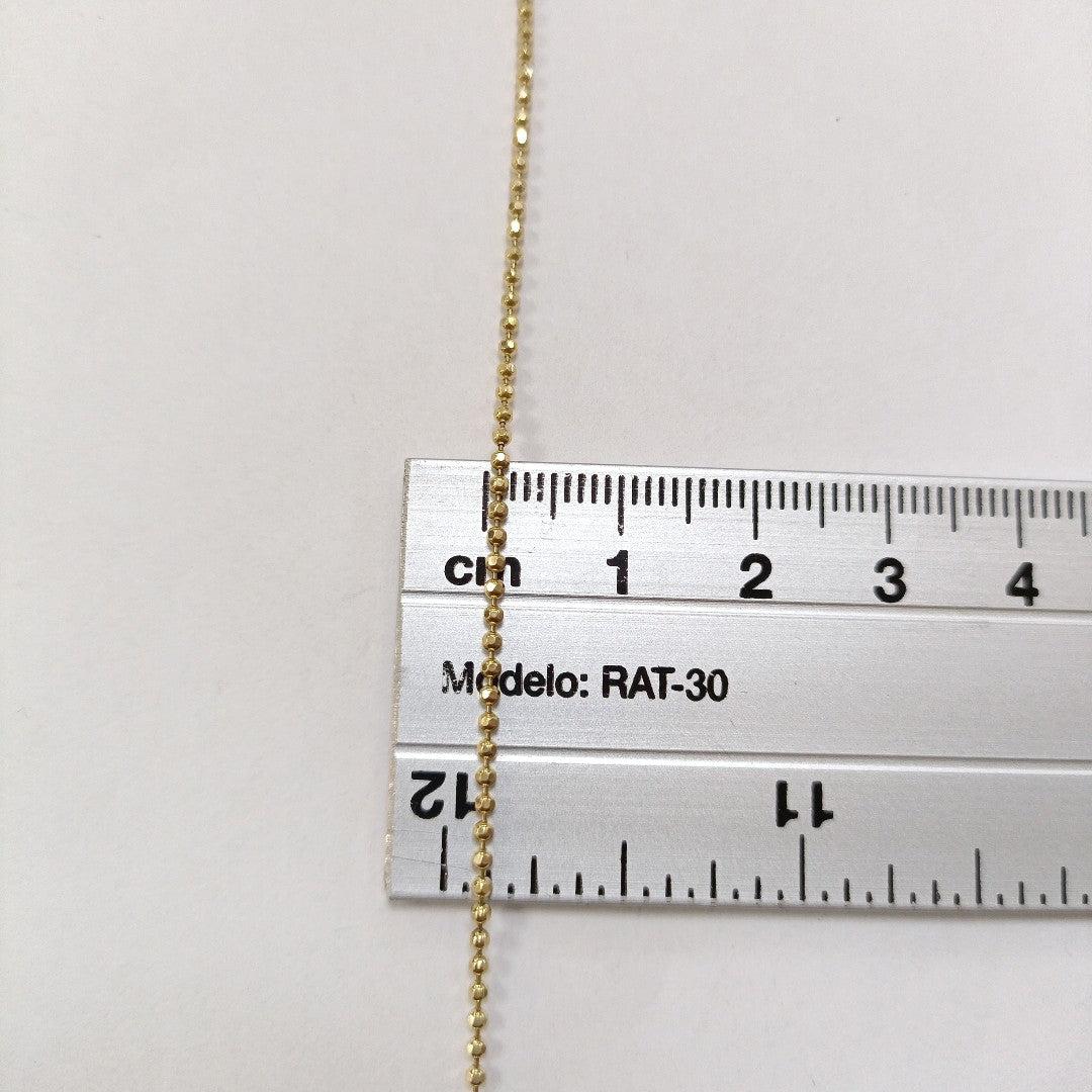 CADENA ORO 10 K 3.7 GRMS (SEMINUEVO)