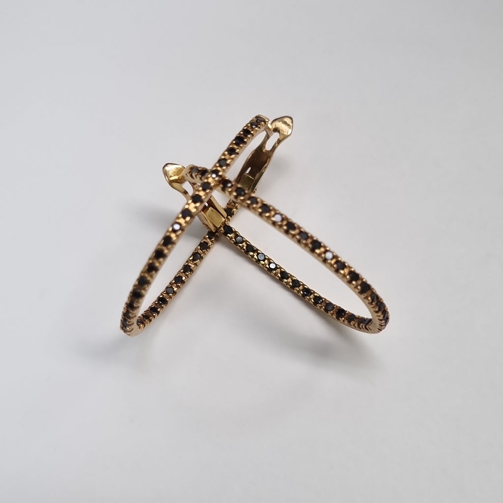 ARRACADAS PAR ORO 18 K 6.1 GRMS (SEMINUEVO)