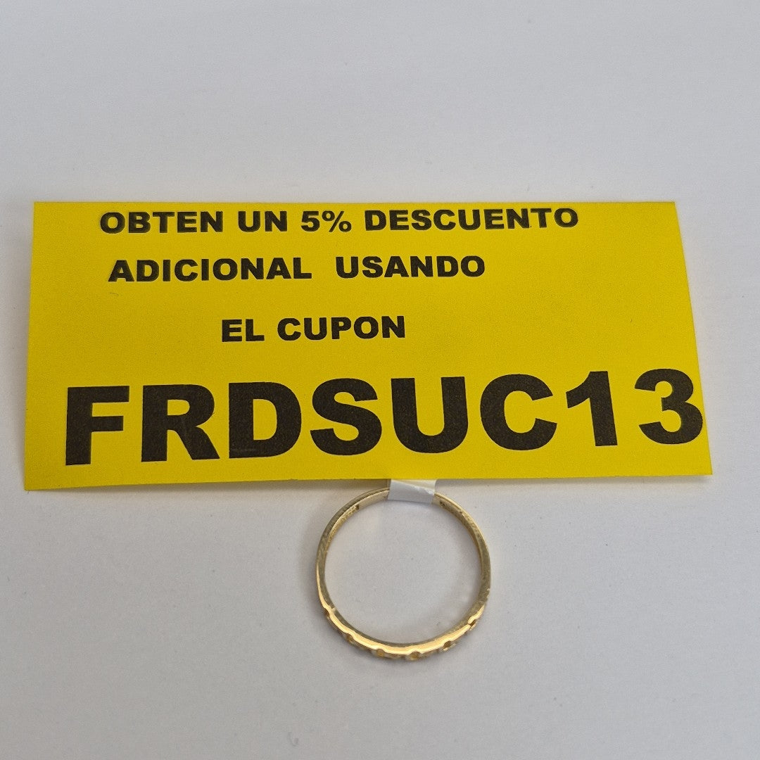 ANILLOS DAMA ORO 14K 1 (NUEVO)
