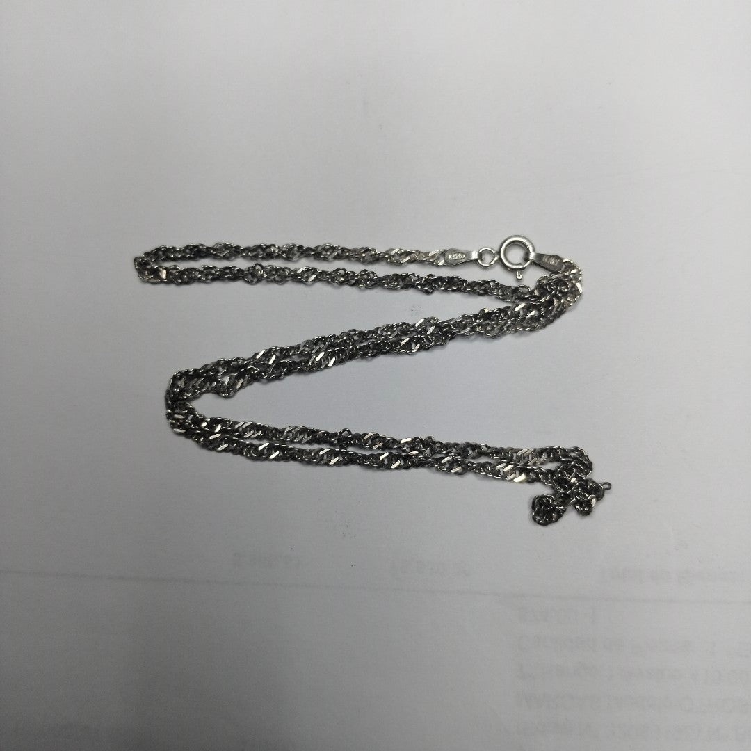 CADENA PLATA 3.8 GRMS (SEMINUEVO)