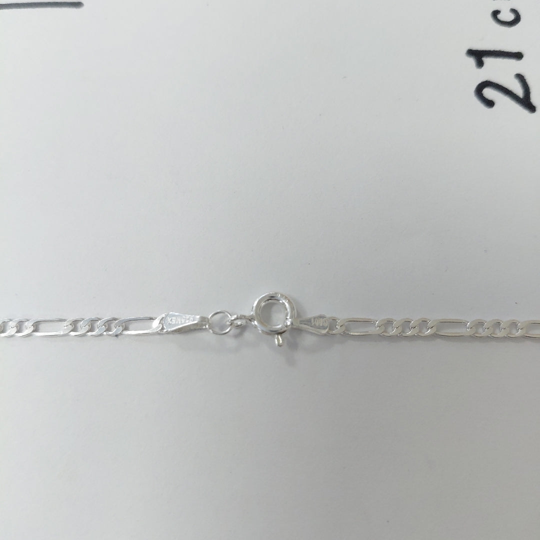 CADENA 3X1 PLATA .925 55 CM 4.32 GR (NUEVO)