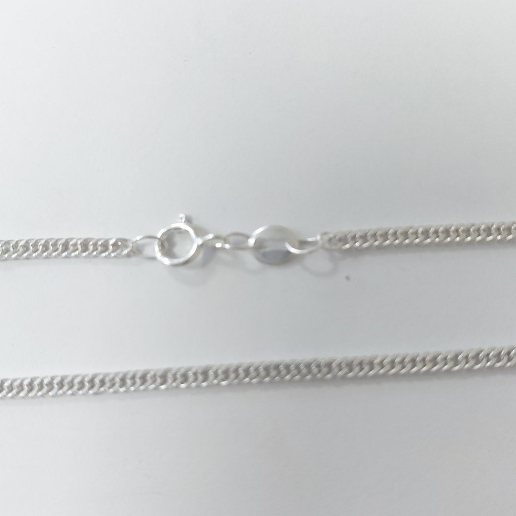 CADENA BARBADA PLATA .925 50 CM 4.22 GR (NUEVO)