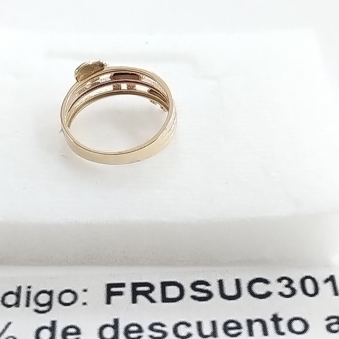 ANILLOS DAMA ORO 14K 2 (NUEVO)