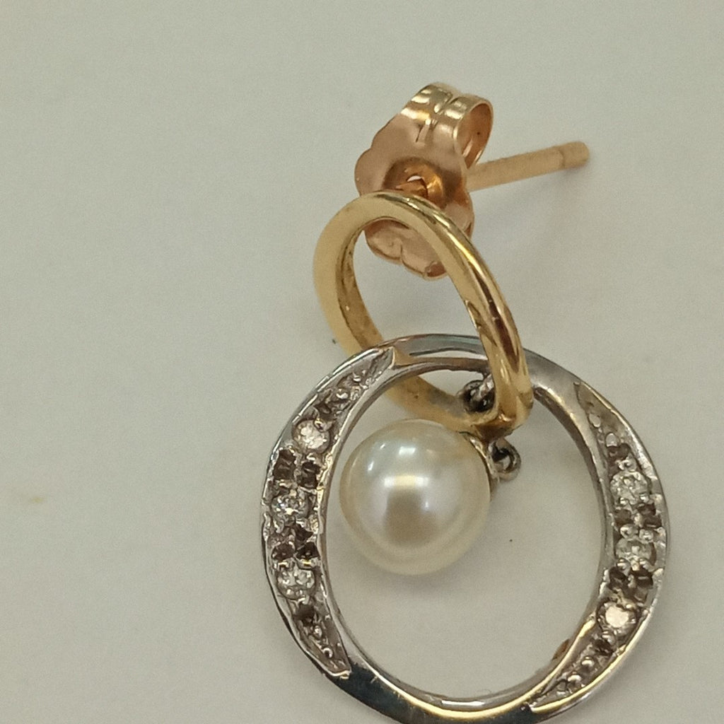 ARETES PAR ORO 14 K 2.9 GRMS (SEMINUEVO)