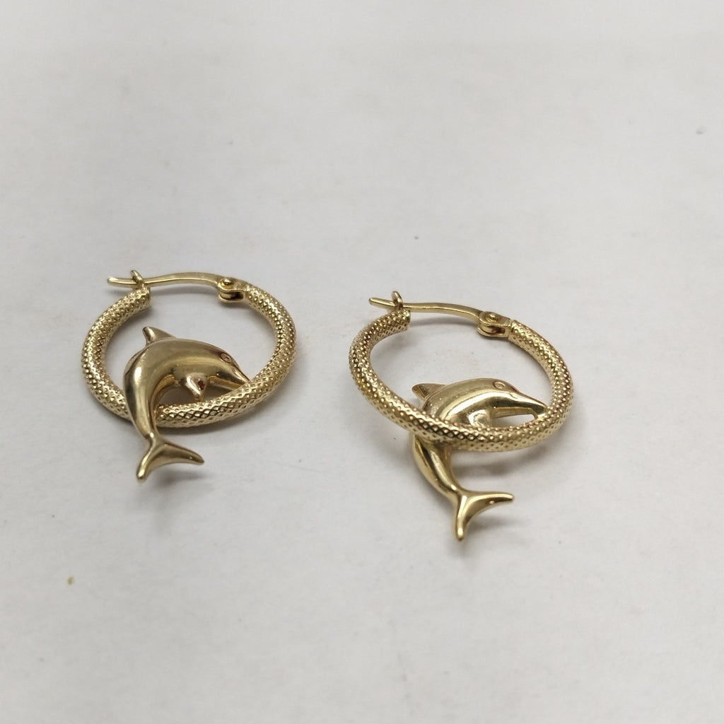 ARRACADAS PAR ORO 14 K 2,60 GRMS (SEMINUEVO)